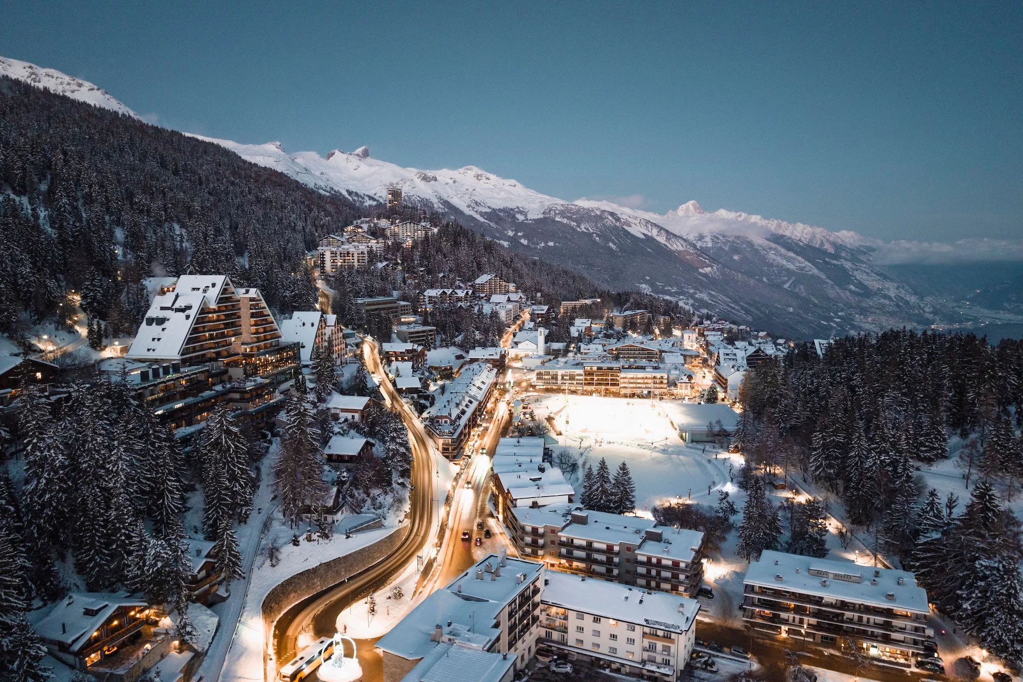 Private transfer from Geneva Airport to Crans-Montana